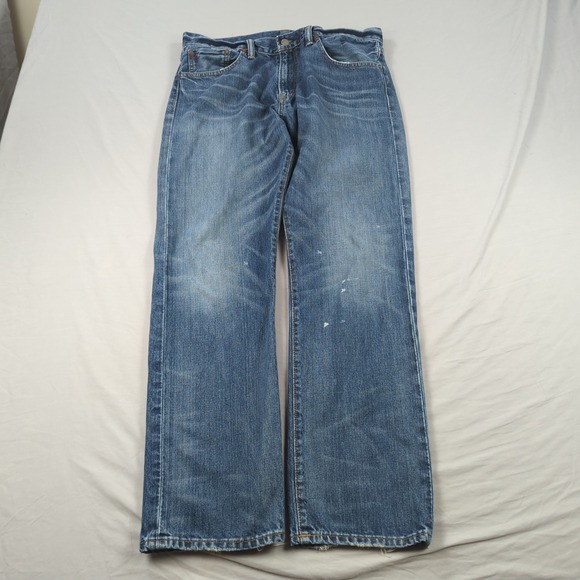 Polo Ralph Lauren Other - Polo Ralph Lauren 867 Jeans Mens 33x30 Blue Classic Straight Leg Distressed
